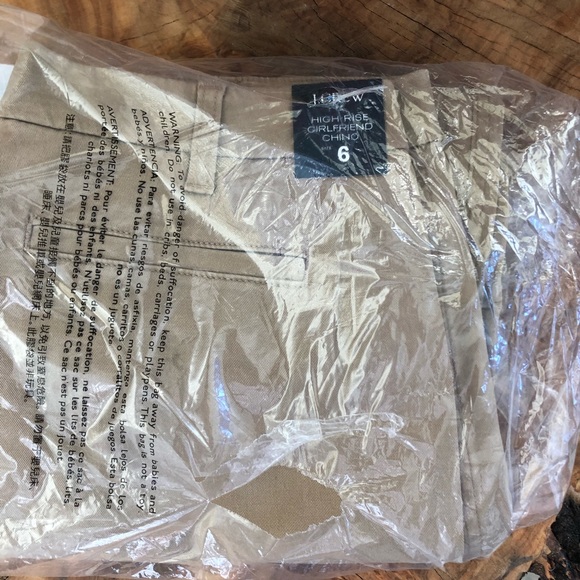 Jcrew high-rise Gf Chinos Brand new - Picture 3 of 5